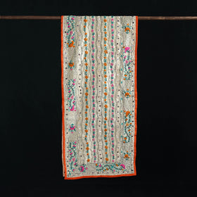 Ranihati Chanderi Silk Hand Embroidered Stole 127