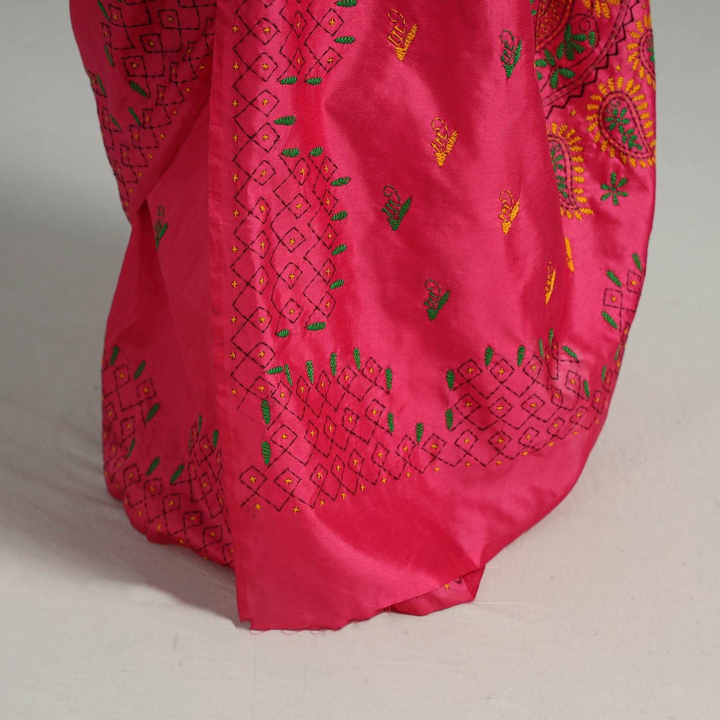 Kantha Embroidery Saree 