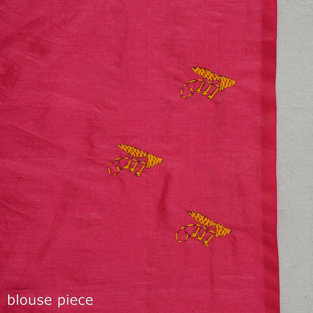 Kantha Embroidery Saree 