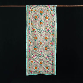 Ranihati Chanderi Silk Hand Embroidered Stole 126