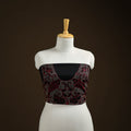 Bengal Kantha Hand Embroidered Cotton Blouse Piece 109