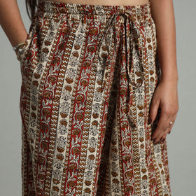  Bagru Block Print Cotton Elasticated Harem Pant