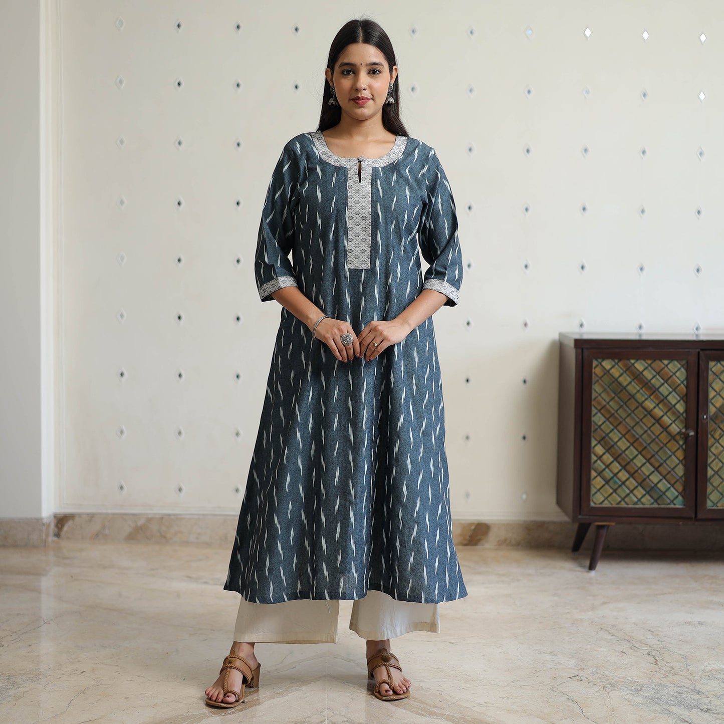 pochampally ikat kurta