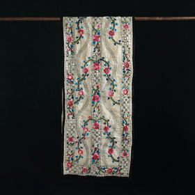 Ranihati Chanderi Silk Hand Embroidered Stole 122