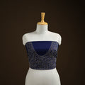 Bengal Kantha Hand Embroidered Cotton Blouse Piece 113