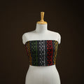 Bengal Kantha Hand Embroidered Cotton Blouse Piece 112