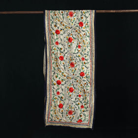 Ranihati Chanderi Silk Hand Embroidered Stole 121