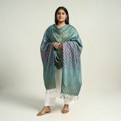 Leheriya Silk Dupatta