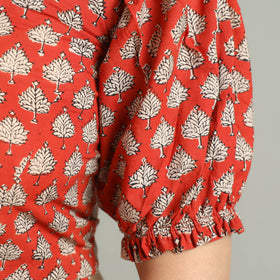 Buy Bagru Dabu Block Printed Cotton Stitched Blouse 02 Online at iTokri.com