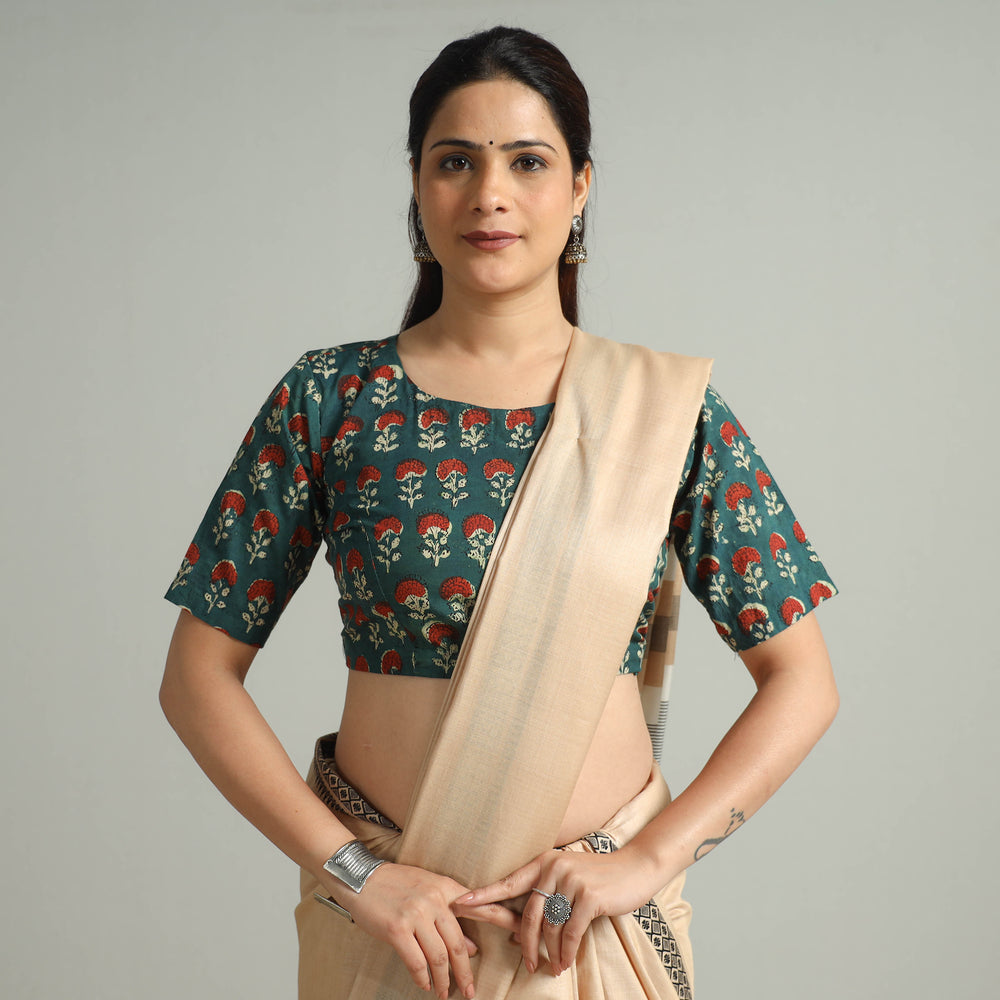 Bagru Stitched Blouse