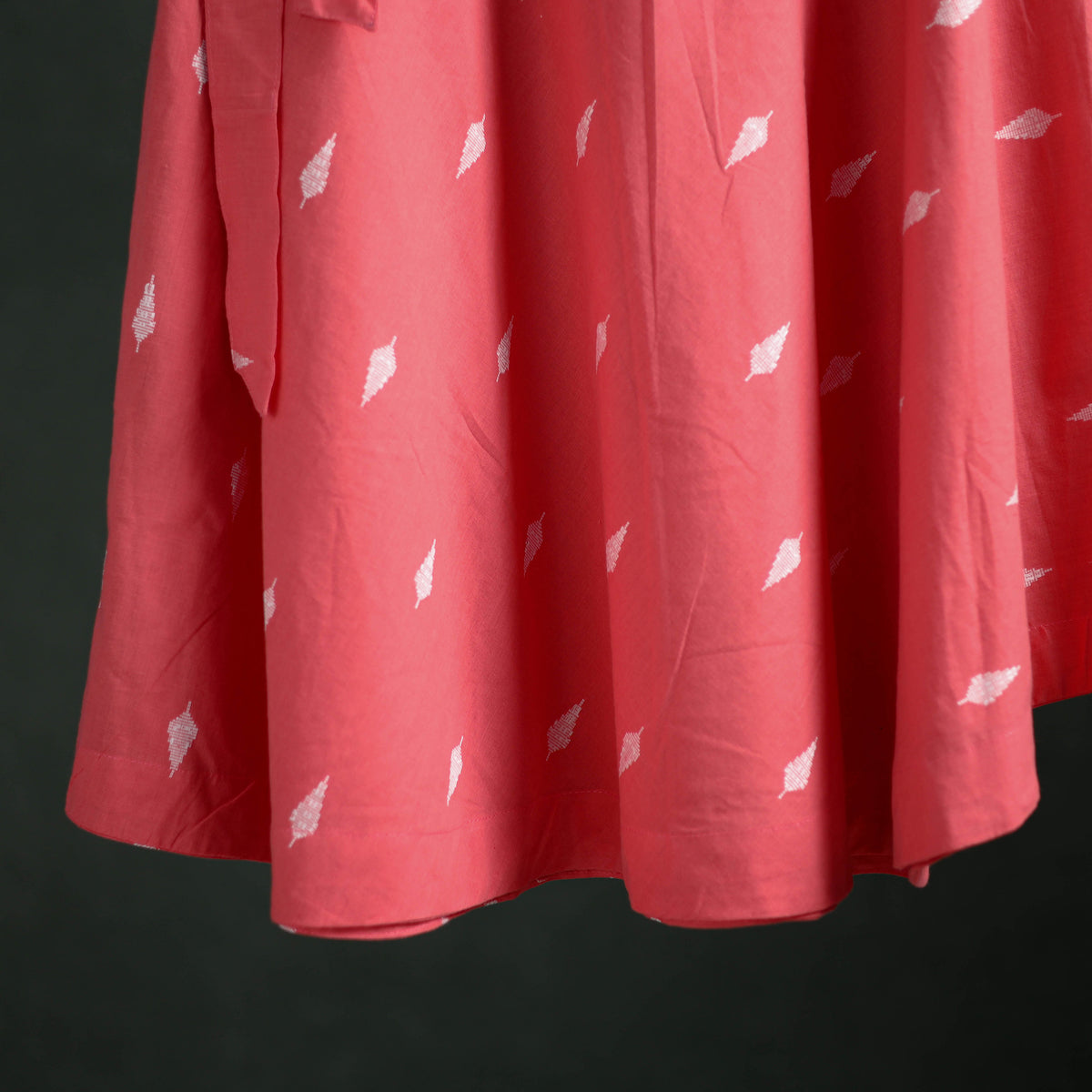 Jacquard Cotton Wrap Around Skirt 176