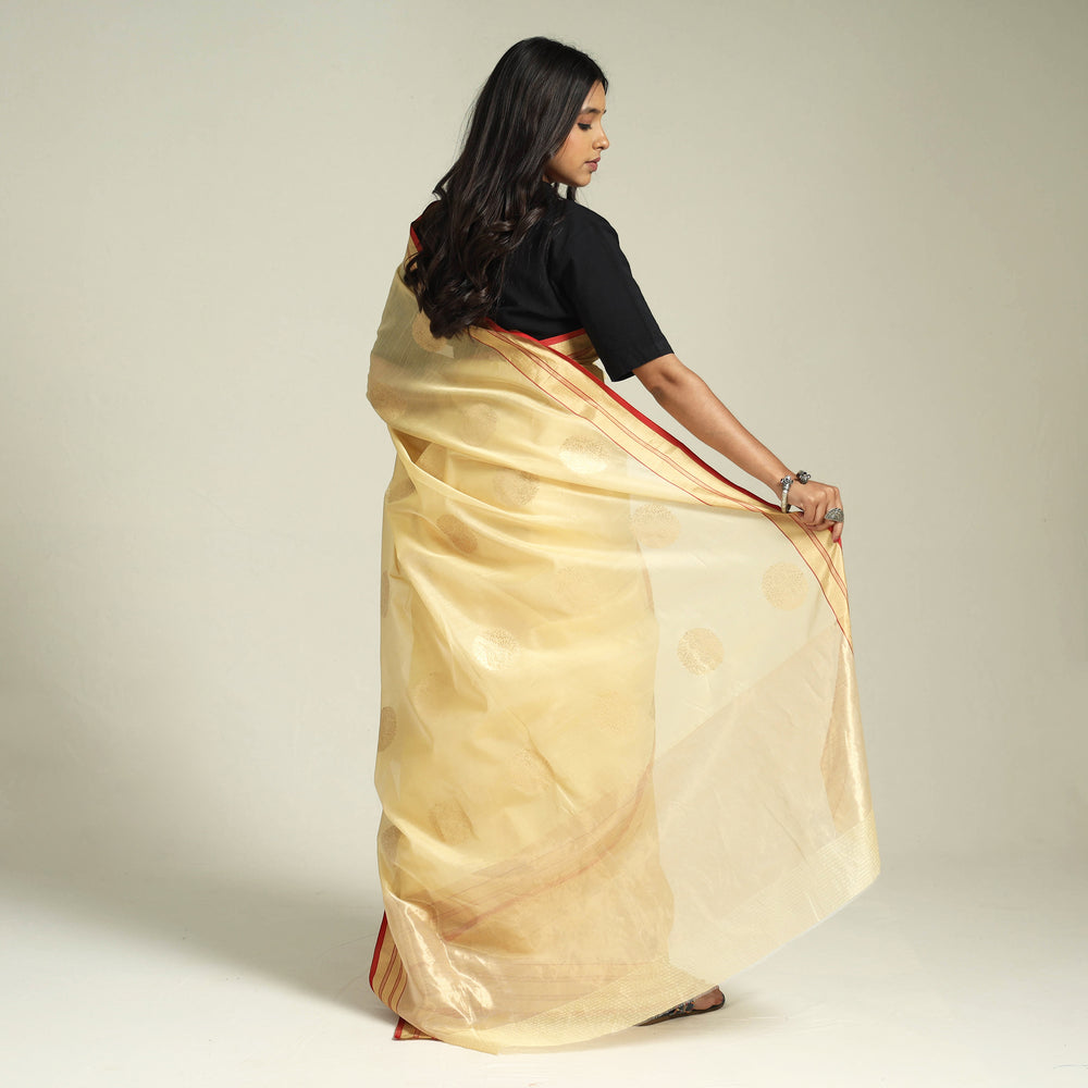 chanderi silk saree