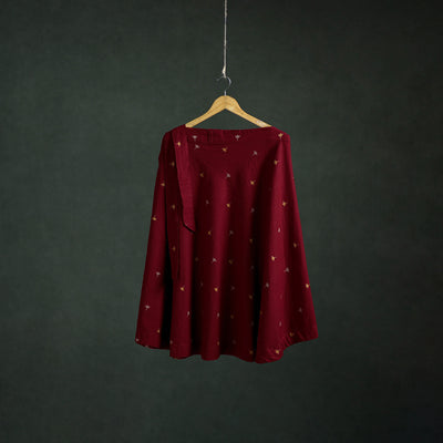 Jacquard Cotton Wrap Around Skirt 177