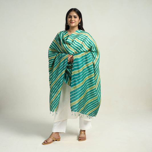 Leheriya Silk Dupatta