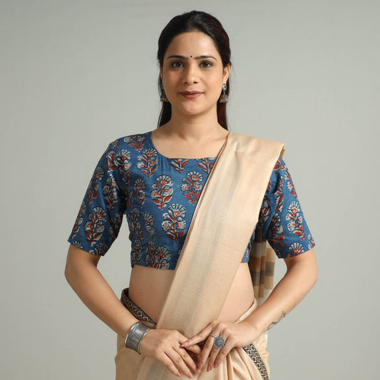 Bagru Stitched Blouse