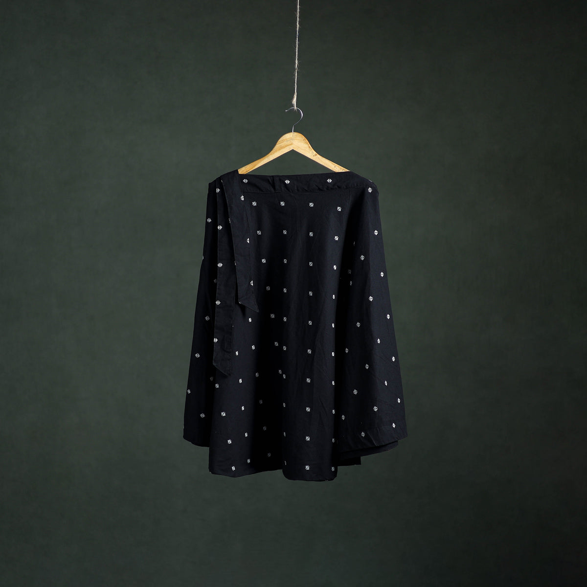 Jacquard Cotton Wrap Around Skirt 178