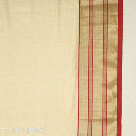  Traditional Chanderi Silk Handloom Zari Work Saree by Rauph Khan 