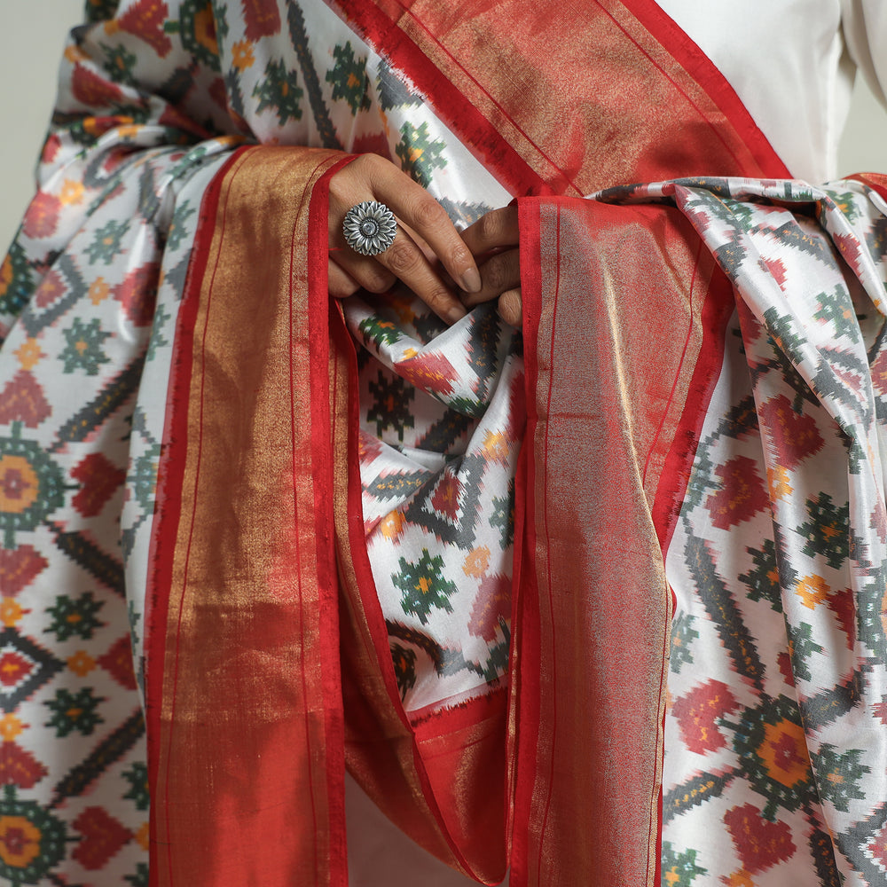 handwoven pochampally dupatta