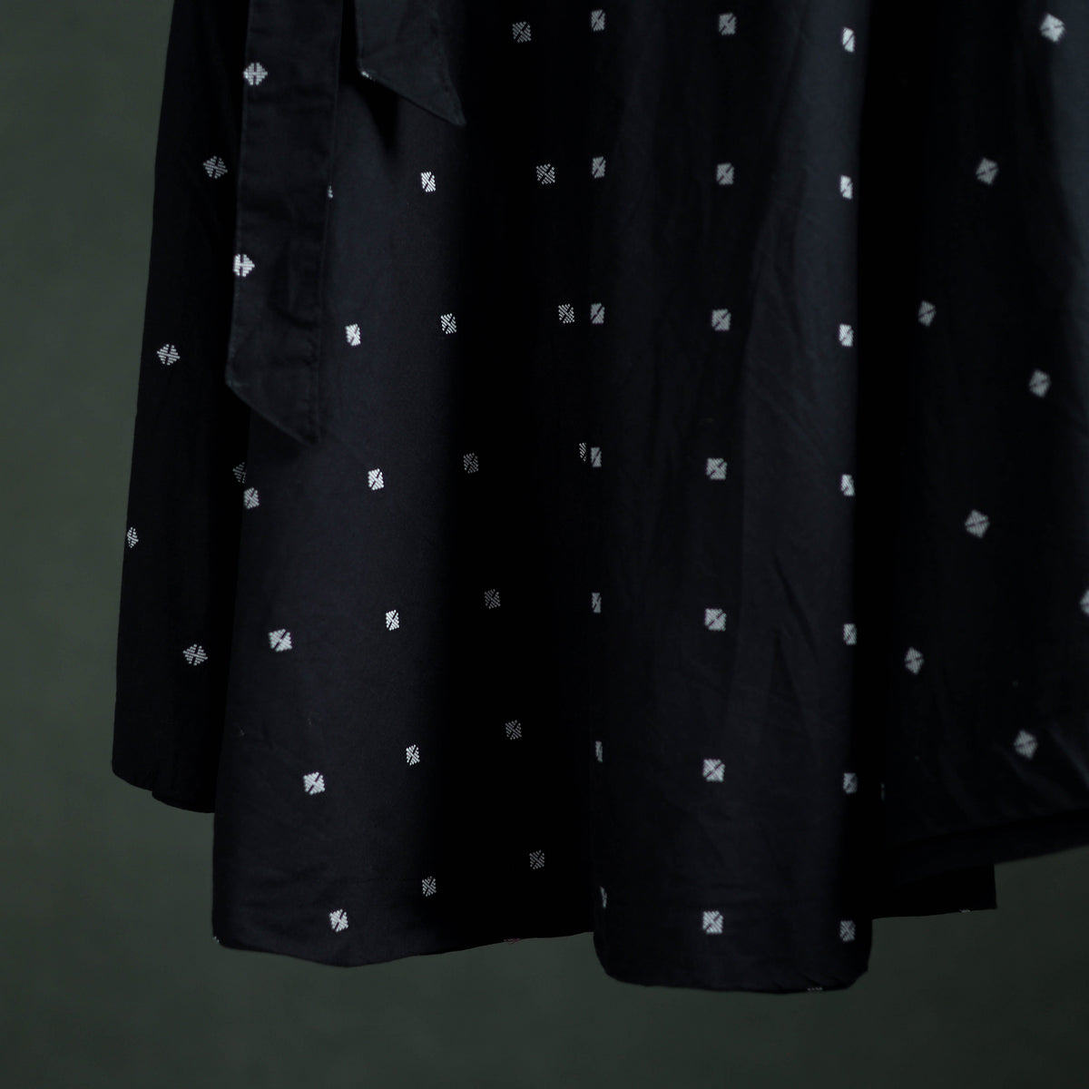 Jacquard Cotton Wrap Around Skirt 178