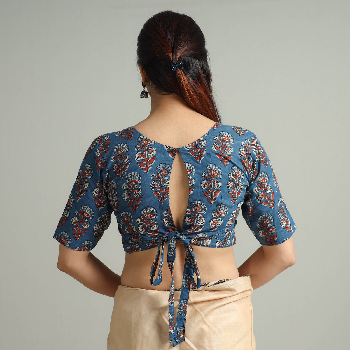 Bagru Stitched Blouse