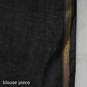 Black Elegant Tie & Dye Shibori Silk Saree Online in India