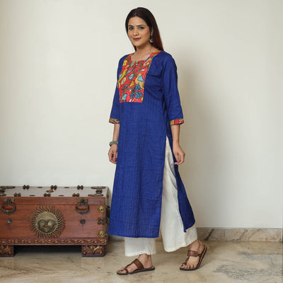 plain patchwork kurta 