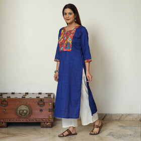 plain patchwork kurta 