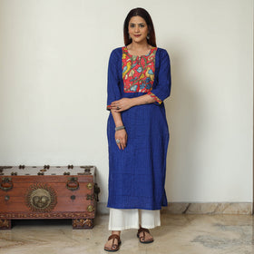 plain patchwork kurta 