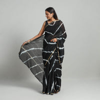 shibori silk saree