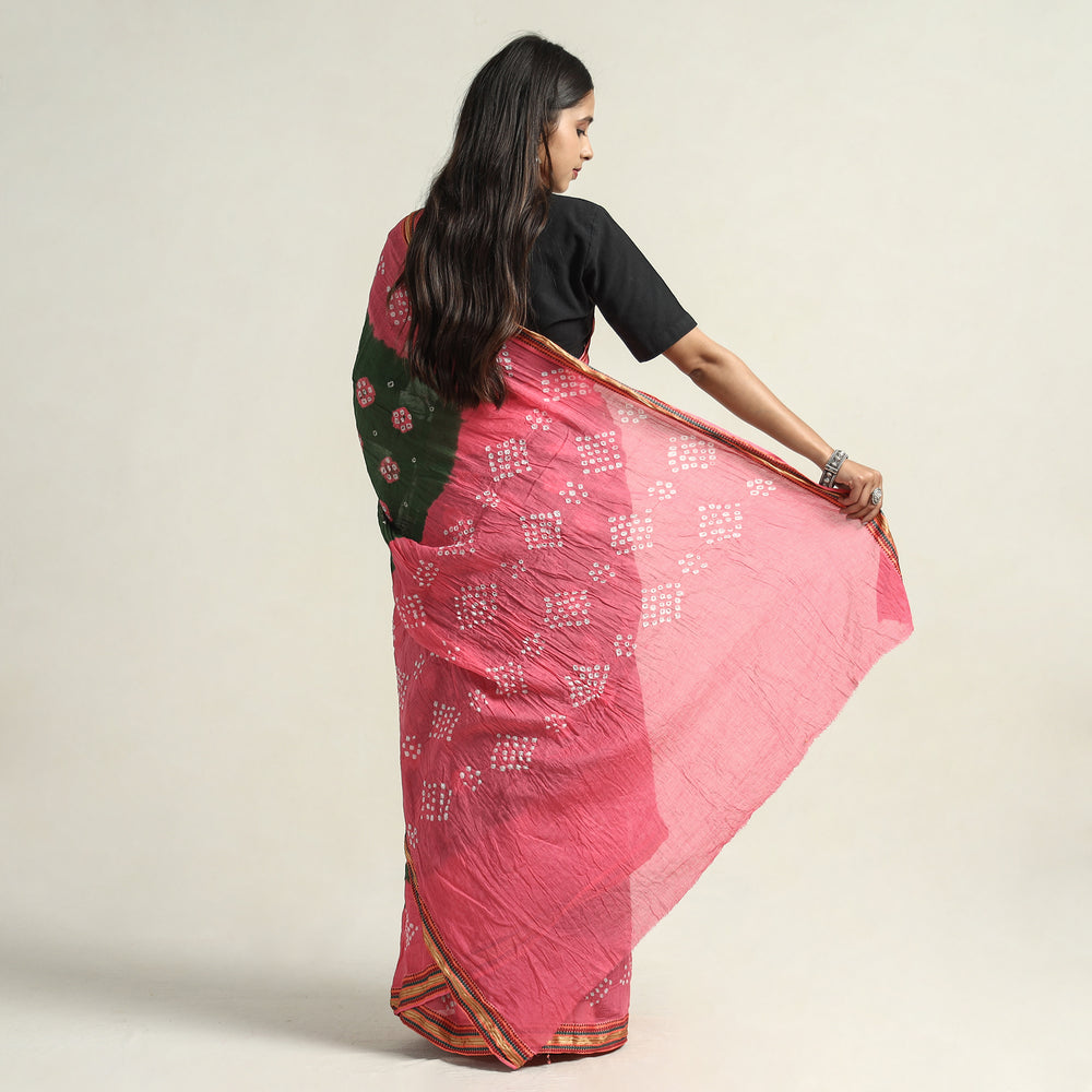 bandhani saree