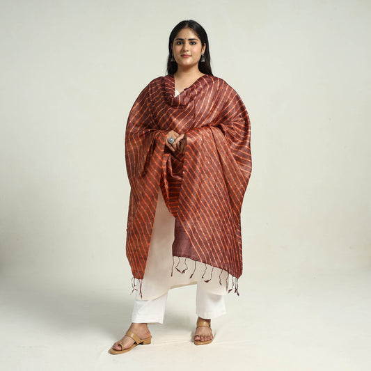 Leheriya Silk Dupatta