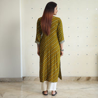 bandhani kurta