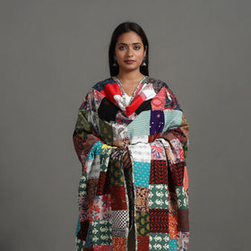 Multicolor - reversible cotton patchwork dupatta 10