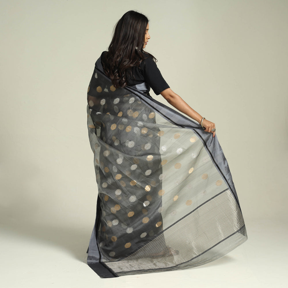 chanderi silk saree