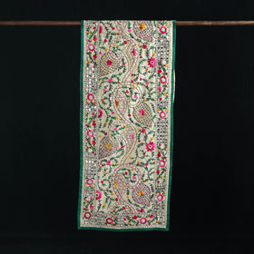 Ranihati Chanderi Silk Hand Embroidered Stole 99