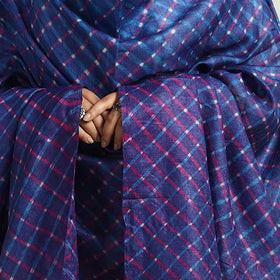 Traditional Tie & Dye Tussar Silk Leheriya Dupatta