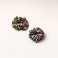 Handmade Fabart Rubber Band/Scrunchies (Set of 2) 04