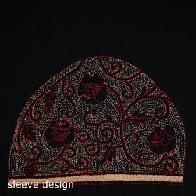 Bengal Kantha Hand Embroidered Cotton Blouse Piece 100