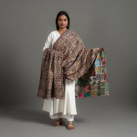 Multicolor - reversible cotton patchwork dupatta 12