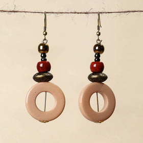 Brown - handmade beaded earrings 64 - handcrafted