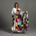 Multicolor - Reversible Block Print Cotton Patchwork Dupatta 13