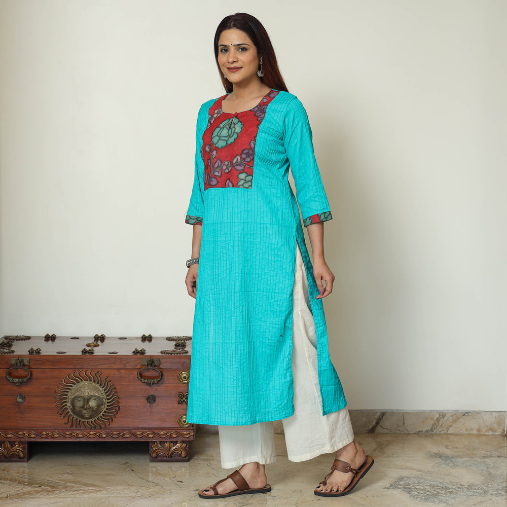 plain patchwork kurta 