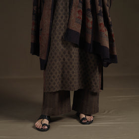 Natural Dyed Hand Block Bagh Print Cotton Suit Set with Dupatta for Women 27