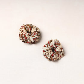 Handmade Fabart Rubber Band/Scrunchies (Set of 2) 09