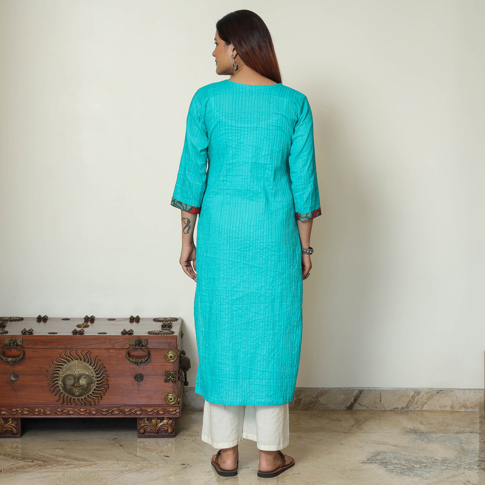 plain patchwork kurta 