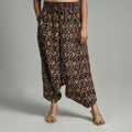 Buy Bagru Block Print Cotton Elasticated Harem Pant