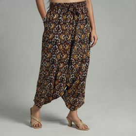 Buy Bagru Block Print Cotton Elasticated Harem Pant