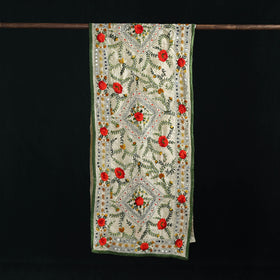 Ranihati Chanderi Silk Hand Embroidered Stole 87