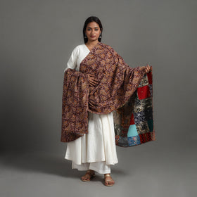 Multicolor - reversible cotton patchwork dupatta 14