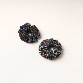 Handmade Fabart Rubber Band/Scrunchies (Set of 2) 13
